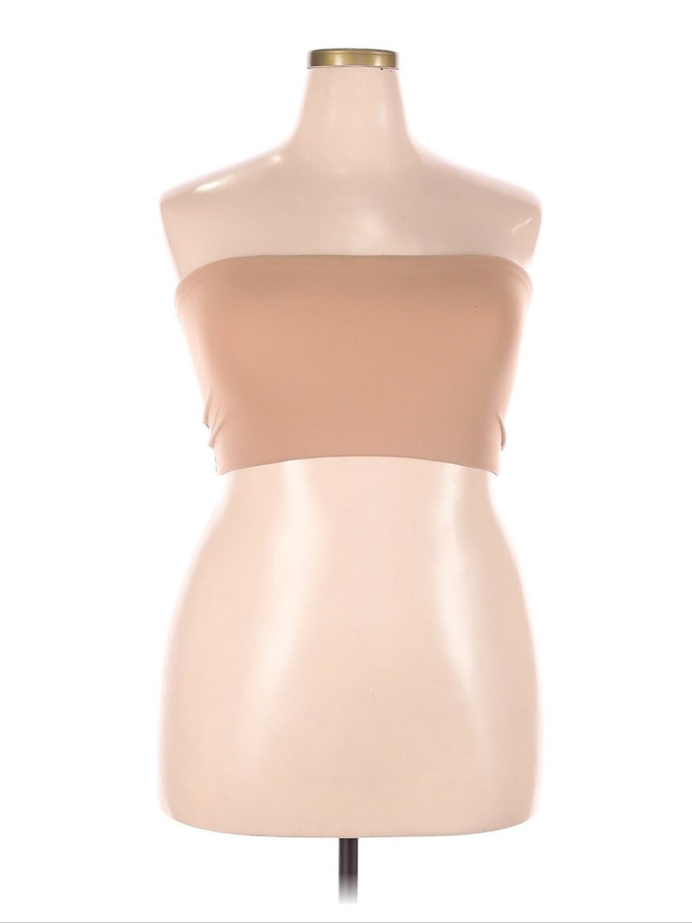 SKIMS Seamless Nude-Tone Bandeau Tube Top